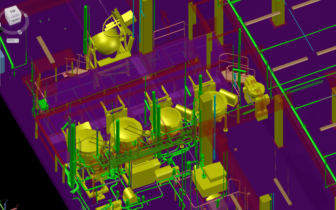 Food Processing Plant – Equipment Scans for Upgrade Project